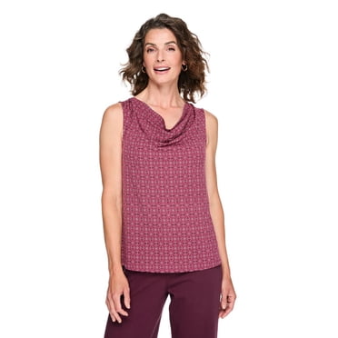 Iyla Women's Sleeveless Cowl-Neck Top