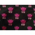 thumbnail image 4 of oneOone Cotton Poplin Fabric Leaves & Lotus Block Print Fabric By Yard 42 Inch Wide, 4 of 4