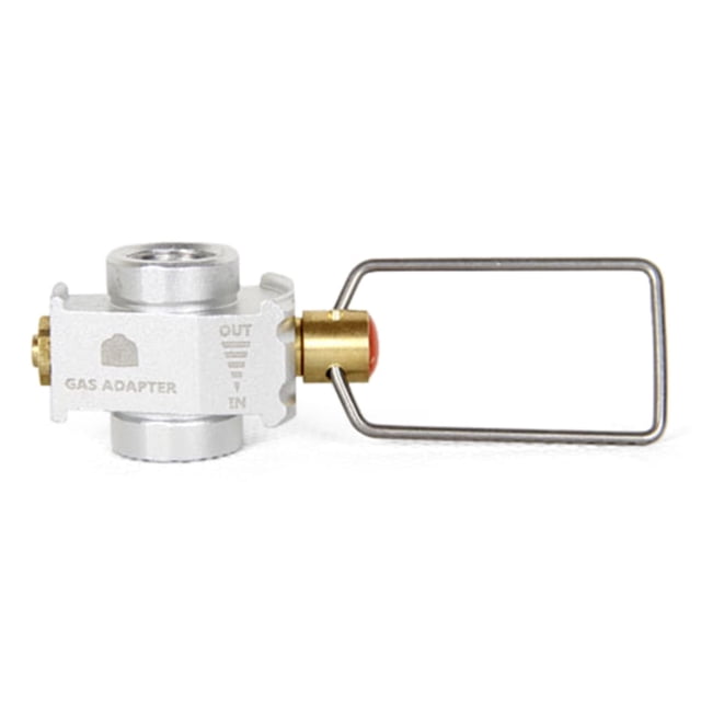 DEBGFS Économiseur de Gaz Plus Convertisseur de Gaz Recharges de Levier Adaptateur de Conversion de Réservoir Plat Adaptateur de Gaz de Camping Valve,Ensemble1