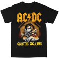 thumbnail image 1 of ACDC Givin le Chien un Petit T-Shirt Noir, 1 of 3