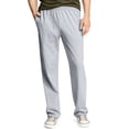 thumbnail image 1 of Hanes Mens X-Temp Jersey Pocket Pant, L, Light Steel, 1 of 2