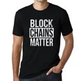 thumbnail image 1 of T-Shirt Graphique pour Hommes Blockchains Matter Cryptocurrency Éco-Responsable Édition Limitée Tee-Shirt Manches Courtes Vintage Cadeau d'Anniversaire Original, 1 of 7