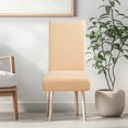 thumbnail image 3 of Daily Violete Solid Color Brushed High Elastic Chair Cover Soft And Comfortable Chair Seat Cover -proof And Dirt- Chair Slipcover Suitable For Dining Chair, 3 of 4