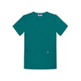 thumbnail image 1 of Sivvan Unisex V-Neck 3 Pocket Scrub Top (Available in 15 Colors), 1 of 1