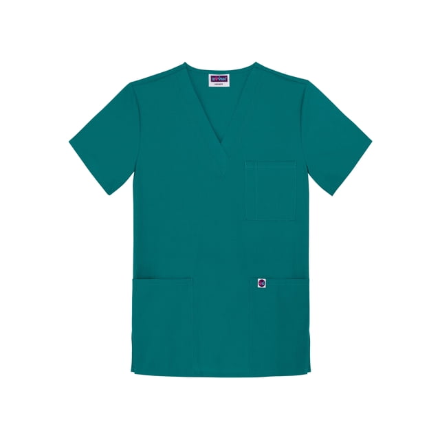 Sivvan Unisex V-Neck 3 Pocket Scrub Top (Available in 15 Colors)