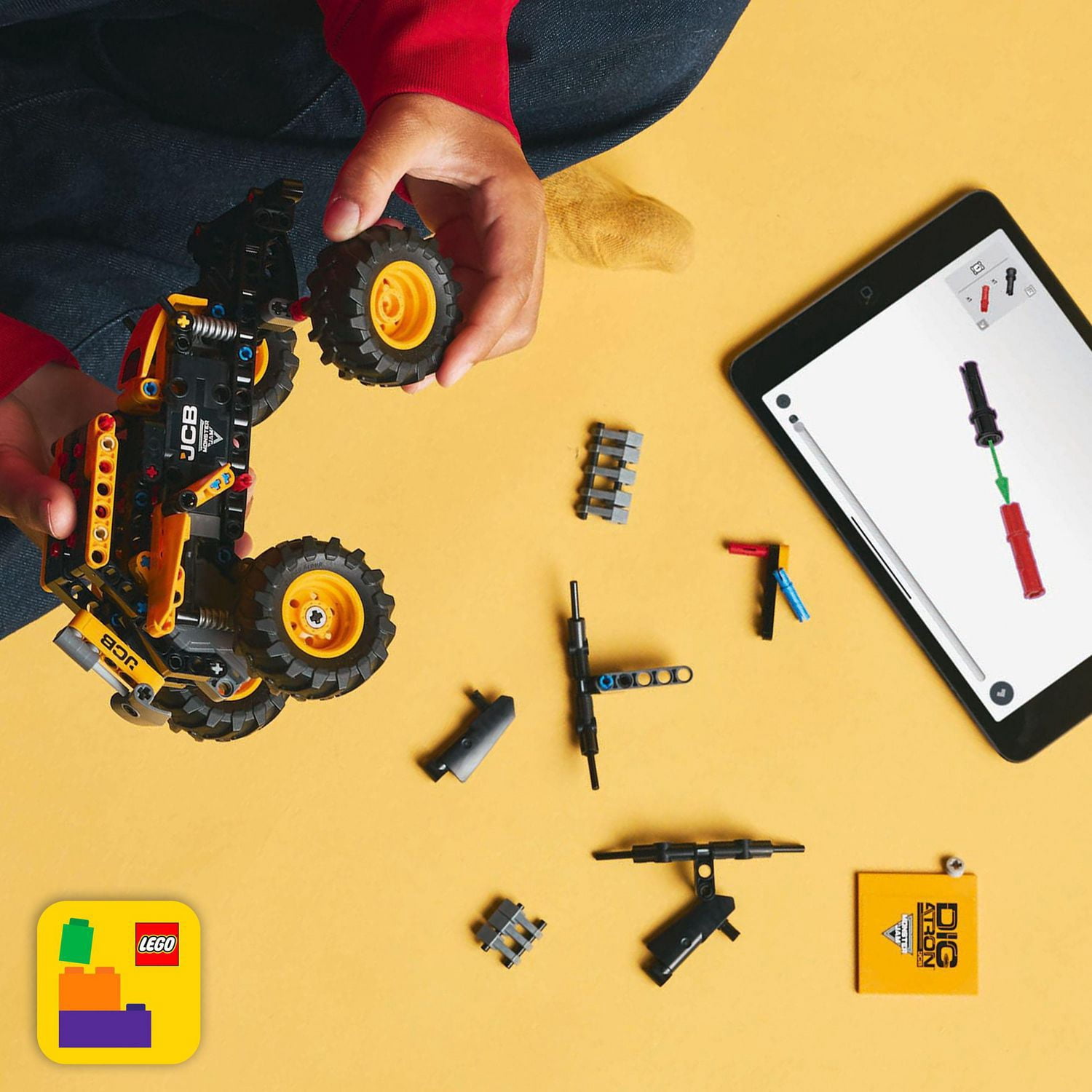 LEGO Technic Monster Jam DIGatron à rétrofriction 42199 Ensemble de construction (218 pièces)
