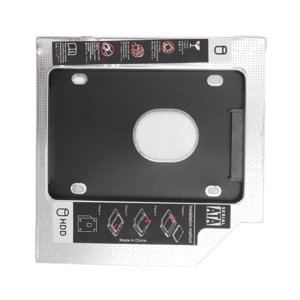 Universel 9.5mm Aux 2nd SSD HDD Adaptateur de cage de disque dur Boîtier, Supports 2.5in HDD, , II, SDD
