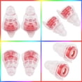 thumbnail image 4 of Bouchons d'Oreilles en Silicone Souple, Bouchon d'Oreille à Réduction de Bruit 27 dB pour Concerts, Batteurs, Fêtes, 4 of 8