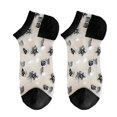 thumbnail image 2 of YAOBAMM Invisible Socks Women Shoes 1 Pair Invisible All Match Elastic Breathable Short Weaving Sole Cool Polyester Transparent Design, 2 of 7