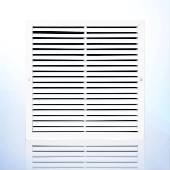 LAICAIW Aluminum Return Grille for 20x20\u201d Duct Hole-Easy Air Flow Ceiling/Sidewall Vent Cover Without Damper-21.6x21.6" Face Size-Ideal for Air Extraction