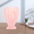 thumbnail image 4 of Faux  Angel Figurine Carved Peace Healing Pocket Angel Statue Stone For Home Meditation, Fine Workmanship, Multipurpose, Small Size, Unique Design, 4 of 8