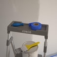 thumbnail image 2 of COSCO 3 Step Connection Step Stool ( White & Gray, 8ft 10in Max Reach), 2 of 8