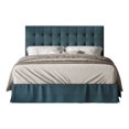 thumbnail image 3 of HMD Larry King Tufted Upholstered Panel Bed, Denim Blue, 3 of 5