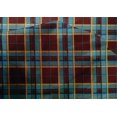 thumbnail image 4 of oneOone Cotton Silk Fabric Madras Check Decor Fabric Printed BTY 42 Inch Wide, 4 of 4