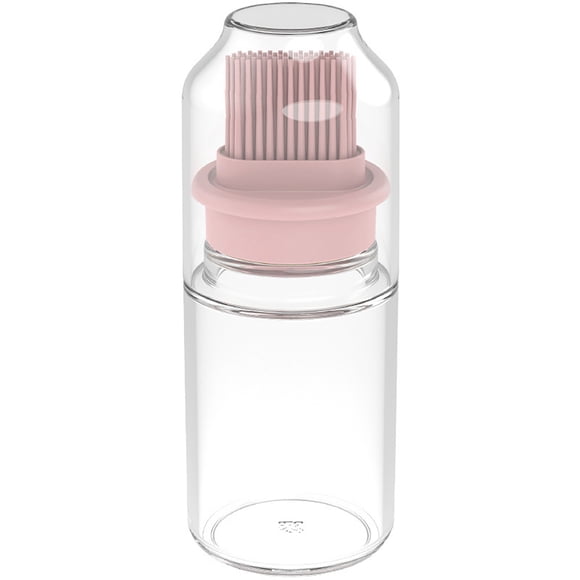 RKSTN Kitchen Utensils Silicone Brush Controllable Oil Brush Bottle Kitchen High Temperature Transparent Kitchen Utensils