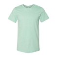 thumbnail image 1 of Bella Canvas Mens CVC Jersey Tee, XS, Heather Prism Mint, 1 of 1