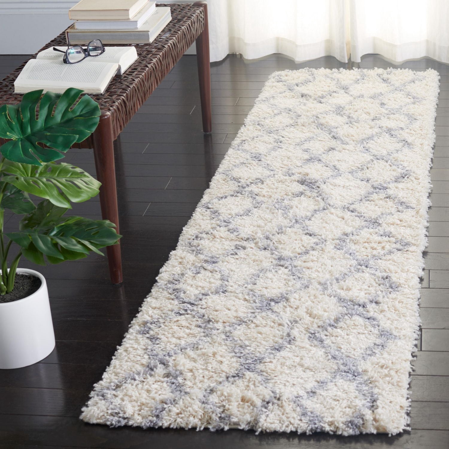 Safavieh Venus Nanda Tapis Géométrique Shag