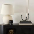 thumbnail image 2 of Bouclair Lampe de Table en Céramique Blanche, 2 of 8