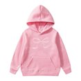 thumbnail image 1 of Children's Long Sleeved Hoodie With Printed Bow Tie, 1 of 4