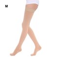 thumbnail image 3 of tredstone Comfortable And Soft Tights High Stocking For Comfort Breathable Compression Stockings Toe wrapping - skin M 1Set, 3 of 6