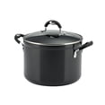 thumbnail image 1 of Tramontina Aluminum Nonstick Covered Stock Pot - Charcoal Gray, 1 of 6
