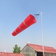thumbnail image 4 of DOLITY Airport Windsock Outdoor Hanging Red Ripstop Wind Sock Windsocks with Reflective Belts Red 60cm, 4 of 8