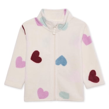 George Baby Girls' Micro Fleece Full Zip Jacket