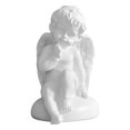 thumbnail image 1 of Maoww Resin White Angel Statue Desktop Decor Collection Window Props Christmas sitting, 1 of 9