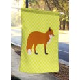 thumbnail image 2 of Carolines Treasures BB7702CHF Red Fox Drapeau Vert Maison en Toile, 2 of 4
