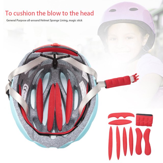 Soft Helmet Lining, Helmet Sponge, Helmet Pad, Viscose Universal Foam For Bicycle Bike Padding For Bike