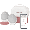 thumbnail image 1 of Momcozy Breast Pump Hands Free Mobile Flow | M9, App Discreet Control with Personalized Multi-Modes & 15 Levels, Wearable Electric Breast Pump 24mm, 1 of 8