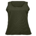 thumbnail image 4 of Birdeem Womens Solid Tank Tops Sleeveless U-Neck Base Shirt Summer Casual Workout Tees, 4 of 8