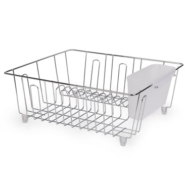Mainstays Small Wire Dish Rack - White