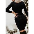 thumbnail image 3 of Ketyyh-chn99 Robes de Soirée pour Femmes Robes de Soirée pour Mariage Robe de Fête pour Femme Robe Décontractée Robe de Bal Soirée Unie Élégante Robe Maxi Noir,TG, 3 of 5
