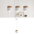 thumbnail image 3 of DOLITY Modern Pendant Light Fixture Pendant Lighting for Kitchen Island Hanging Pendant White, 3 of 9