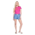 thumbnail image 2 of No Boundaries Women's Pull-On Short, 2 of 6