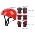 thumbnail image 3 of Sentmoon Bike Helmet Bicycle Helmet 7Pcs/Set Children Kids Helmet Knee Elbow Pad Cycling Skate Bike Protecs for Cycling & Commuting, 3 of 5