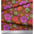 thumbnail image 3 of Soimoi Tissu Cambric en Coton Tissu Floral Artistique Imprimés au Mètre 42 Pouces de Large, 3 of 3