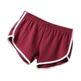 thumbnail image 1 of Timegard Sweatshorts for Women Elastic Waisted Ruched Comfy Summer Athletic Running Yoga Gym Shorts, 1 of 2