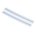 thumbnail image 4 of Binding Comb, 10mm Wear Resistant Binding Spine 30 Hole Cuttable 10 Pcs 65 Sheet Holdable  For Office Light Blue, 4 of 8