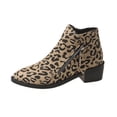 thumbnail image 2 of Styesk Boot Bottes pour Femmes Talon Moyen pour Femmes Ankle Boot Chaussures Décontractées Confortables Bottes de Travail pour Femmes, 2 of 9
