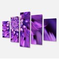 thumbnail image 2 of Art Fractal en Forme de Fleur Bleue - Impression sur Toile Florale, 2 of 3