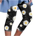 thumbnail image 1 of Birdeem Pantalon Court d'Été Décontracté pour Femme à Taille Élastique Imprimé, 1 of 5
