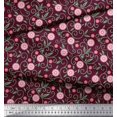 thumbnail image 3 of Soimoi Rayon Fabric Swirls & Floral Artistic Fabric Prints By Yard 56 Inch Wide, 3 of 3