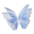 thumbnail image 3 of KLKCMS Artificial Gauze Butterfly with Standing Base Crafts Fake Wedding Decoration Blue, 3 of 9