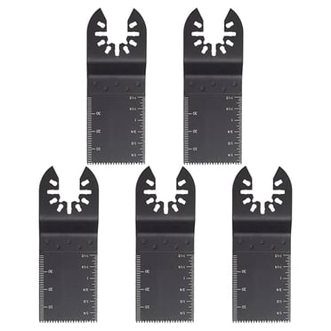 Ensemble de 5 Pcs d'Outils Oscillants Multi-Outils pour Bois, Ouverture, Trou, Lame de Scie, Fournitures d'Outils Électriques 34 mm