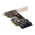 thumbnail image 3 of IOCrest SI-PEX40139 - Contrôleur de Stockage - 5 Ports, Non Raide, SATA III - SATA 6Gb/S - PCIe x4, 3 of 4
