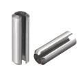 thumbnail image 1 of Unique Bargains Slotted Spring Pin M8 x 50mm 304 Stainless Steel Split Spring Roll Dowel Pins Plain Finish 5Pcs, 1 of 3