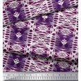 thumbnail image 2 of Soimoi Viscose Chiffon Fabric Check & Geometric Print Fabric by The Yard 42 Inch Wide, 2 of 5