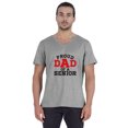 thumbnail image 1 of Inkmeso Mens Gradution Tee Shirt Proud Dad Of A Senior€ Graphic Print Tshirt For Daddy Gift, 1 of 6